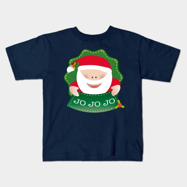 Christmas Santa Claus Kids T-Shirt by marufemia